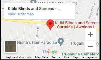 Kitiki Blinds and Screens - location